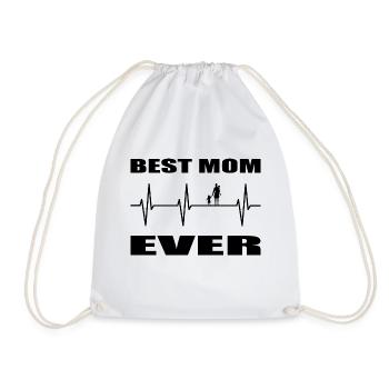 mama - Turnbeutel - Weiß - Vorne