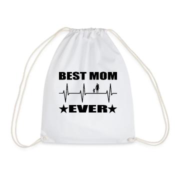Mama - Turnbeutel - Weiß - Vorne