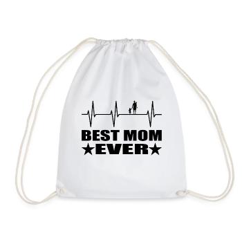 Mama - Turnbeutel - Weiß - Vorne