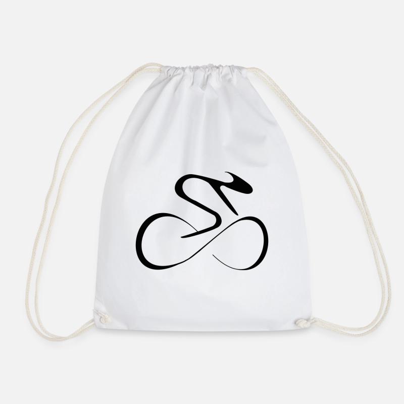 Vélo de course vélo - Sac de sport léger - blanc
