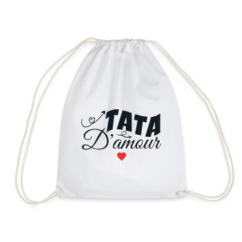 Tata D'amour - Sac de sport léger - blanc - Devant