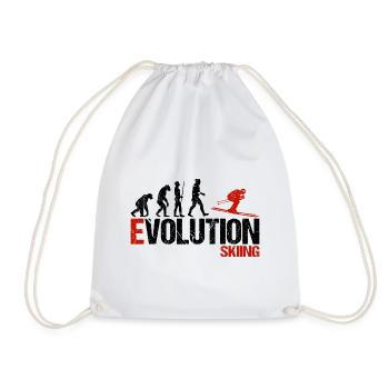 Évolution du ski - Sac de sport léger - blanc - Devant