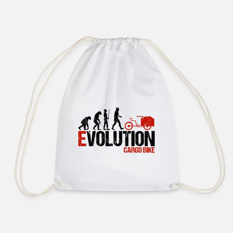 Lastenrad Lastenfahrrad Evolution - Turnbeutel - Weiß