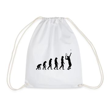 Evolution Tennis - Turnbeutel - Weiß - Vorne
