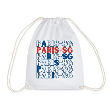Paris-SG humorvolles Geschenk für Fußballer - Turnbeutel - Weiß - Vorne