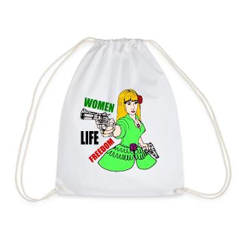 Women life freedom - Sac de sport léger - blanc - Devant