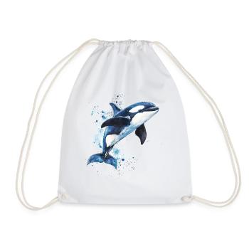 Orca - Turnbeutel - Weiß - Vorne
