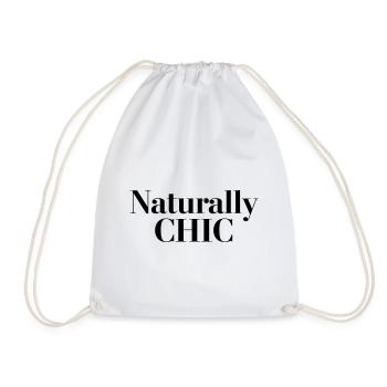 Naturrally Chic - Turnbeutel - Weiß - Vorne