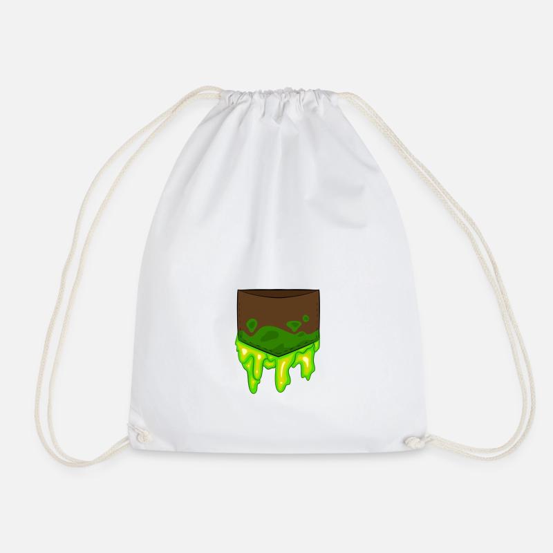 Viskose Tasche - Turnbeutel - Weiß