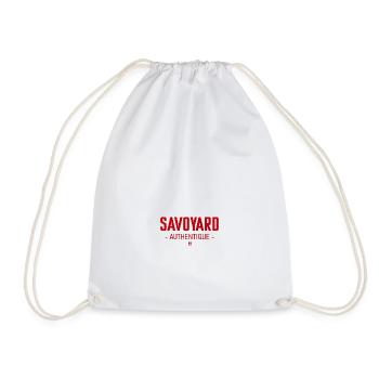Savoyard authentique - Drapeau - Sac de sport léger - blanc - Devant