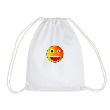 Verrückter Emoji für jedermann! - Turnbeutel - Weiß - Vorne