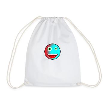 Verrückter Emoji für jedermann! - Turnbeutel - Weiß - Vorne