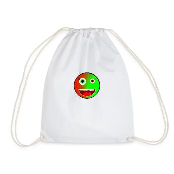 Verrückter Emoji für jedermann! - Turnbeutel - Weiß - Vorne