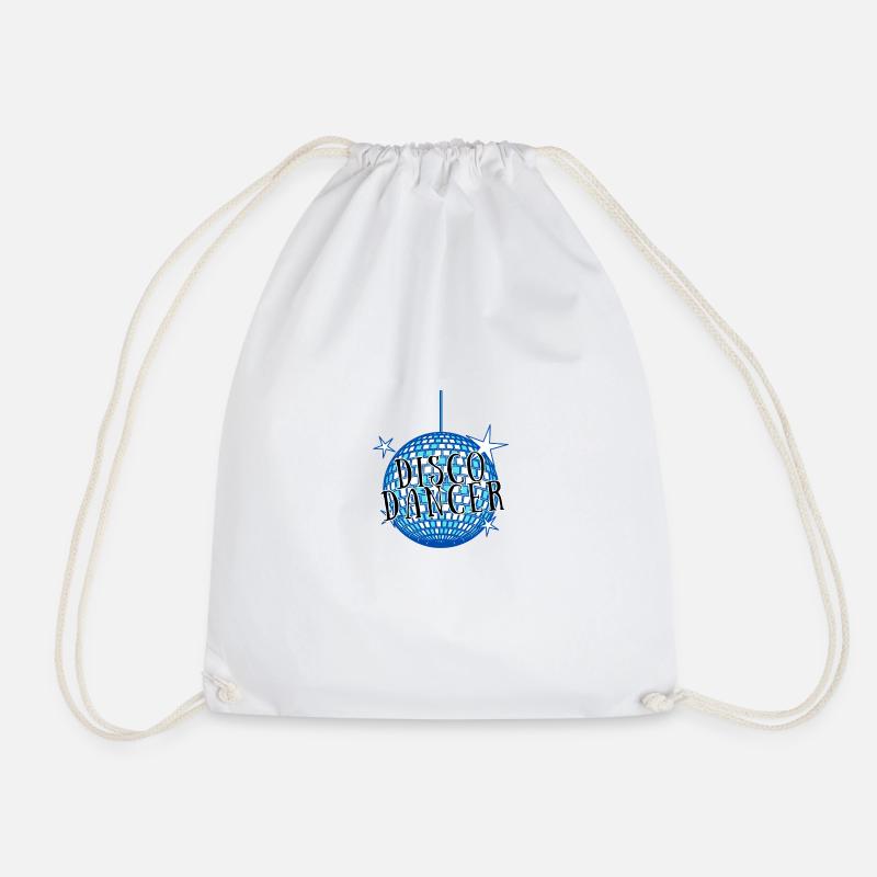 Disco Party Music Music Gift - Drawstring Bag - white