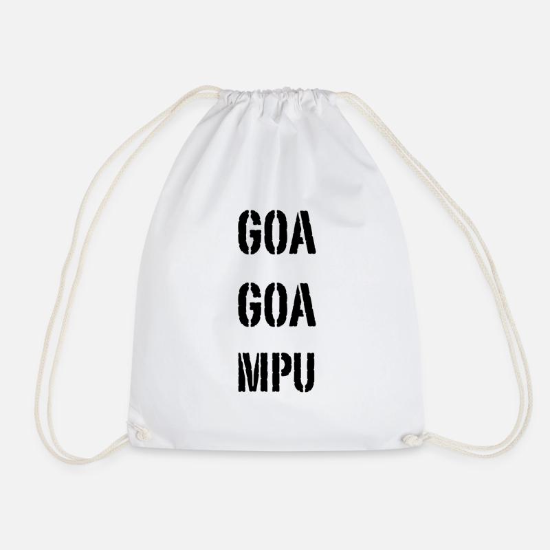GOA GOA MPU - Drawstring Bag - white