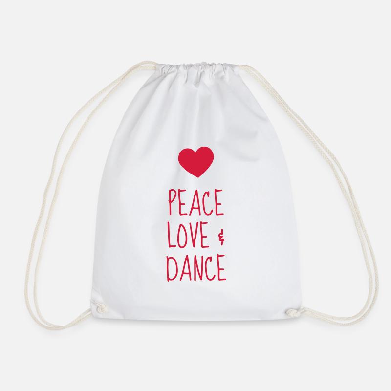 Danse Danseur Danseuse Ballet Opéra - Sac de sport léger - blanc