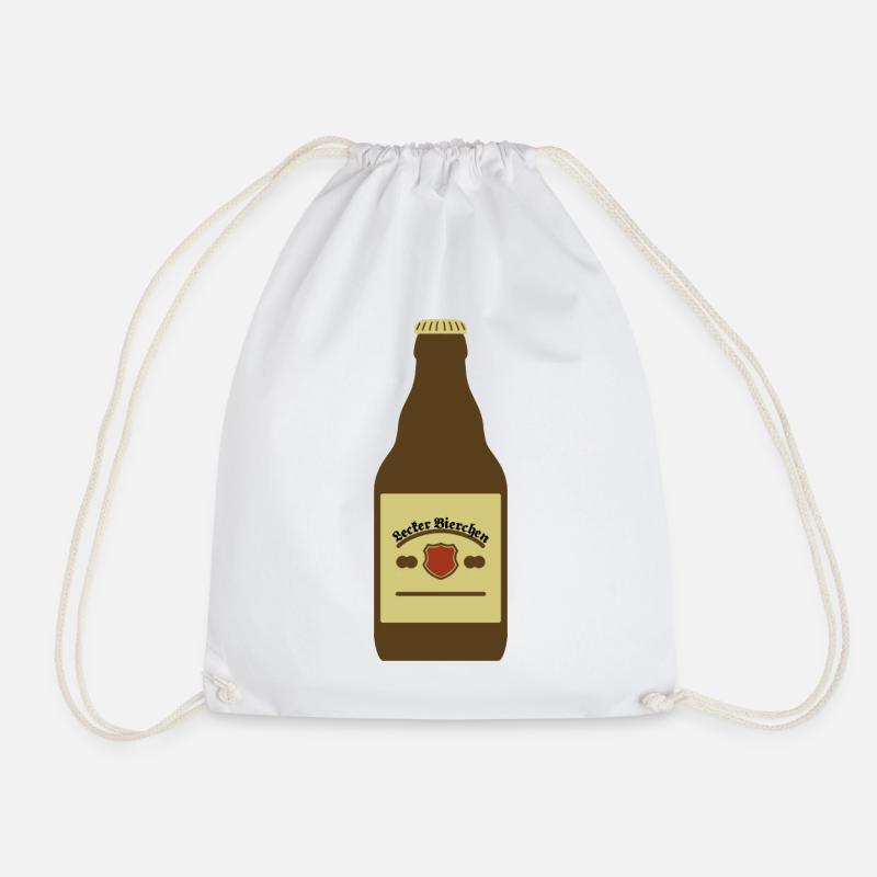 Delicious beer - Drawstring Bag - white