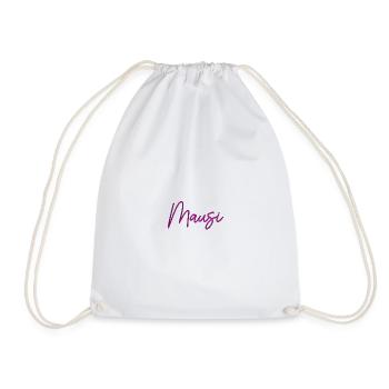 Mausi-_Valentinstag-_Jahrestag-_Beziehung_Kosen - Drawstring Bag - white - Front