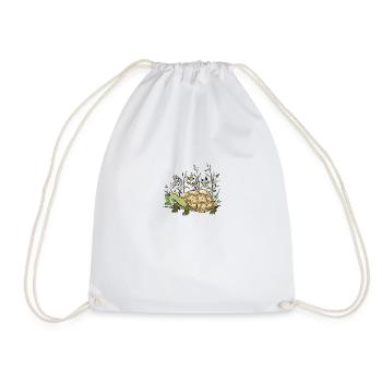 Tortue - Sac de sport léger - blanc - Devant