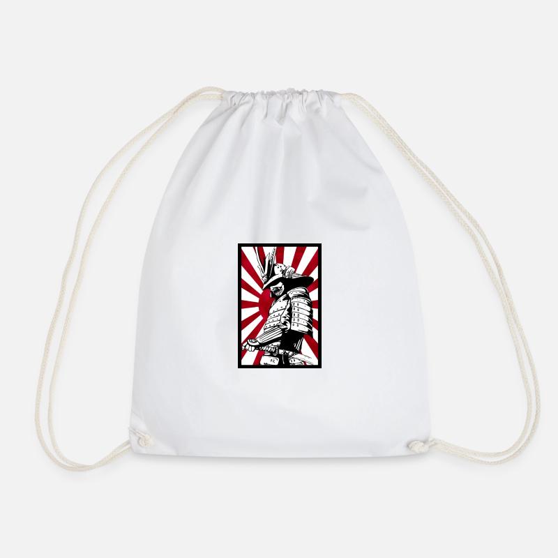 Japan Samurai - Turnbeutel - Weiß