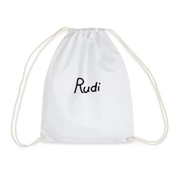 Rudi - Turnbeutel - Weiß - Vorne