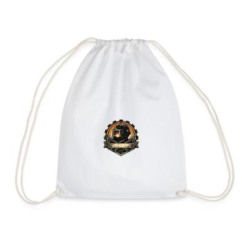 Welder Sparks Metal Industry Work Pride - Drawstring Bag - white - Front