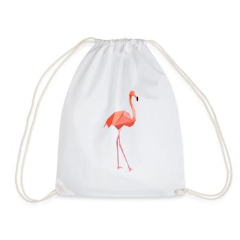 flamant - Sac de sport léger - blanc - Devant
