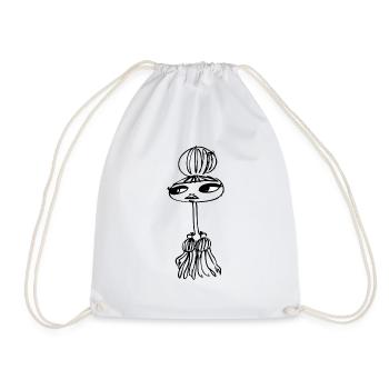 Fashion Girl - Drawstring Bag - white - Front