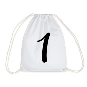 1 - Sac de sport léger - blanc - Devant