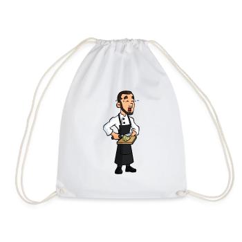 Crying Onion Chef - Turnbeutel - Weiß - Vorne