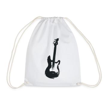 guitare électrique - Sac de sport léger - blanc - Devant