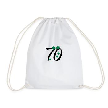 nombre de Shamrock 70 - Sac de sport léger - blanc - Devant