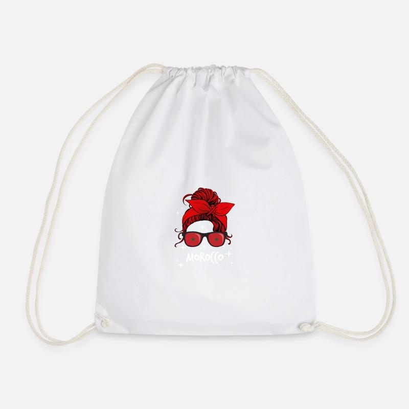 Maroc - Sac de sport léger - blanc