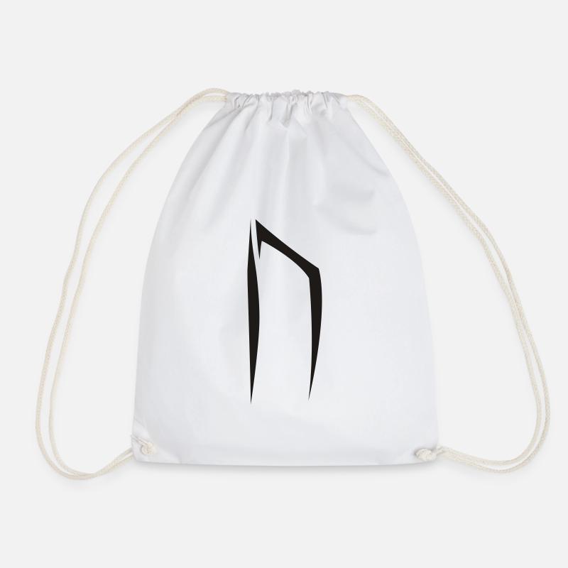 uruz - Drawstring Bag - white