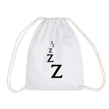 Zzzzzzz - Sac de sport léger - blanc - Devant