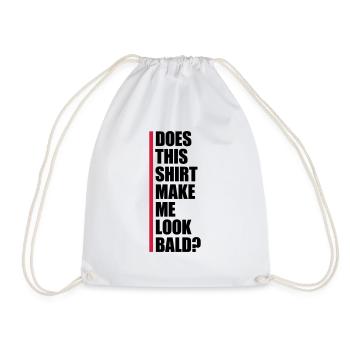 look soon citation de chemise - Sac de sport léger - blanc - Devant