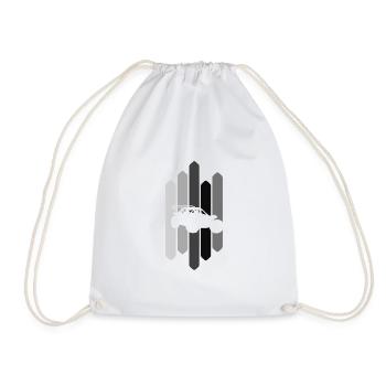 Autocross racing car - Drawstring Bag - white - Front