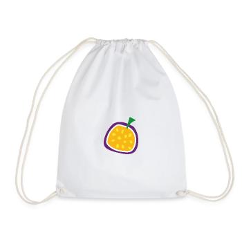 Passion fruit passion fruit - Drawstring Bag - white - Front