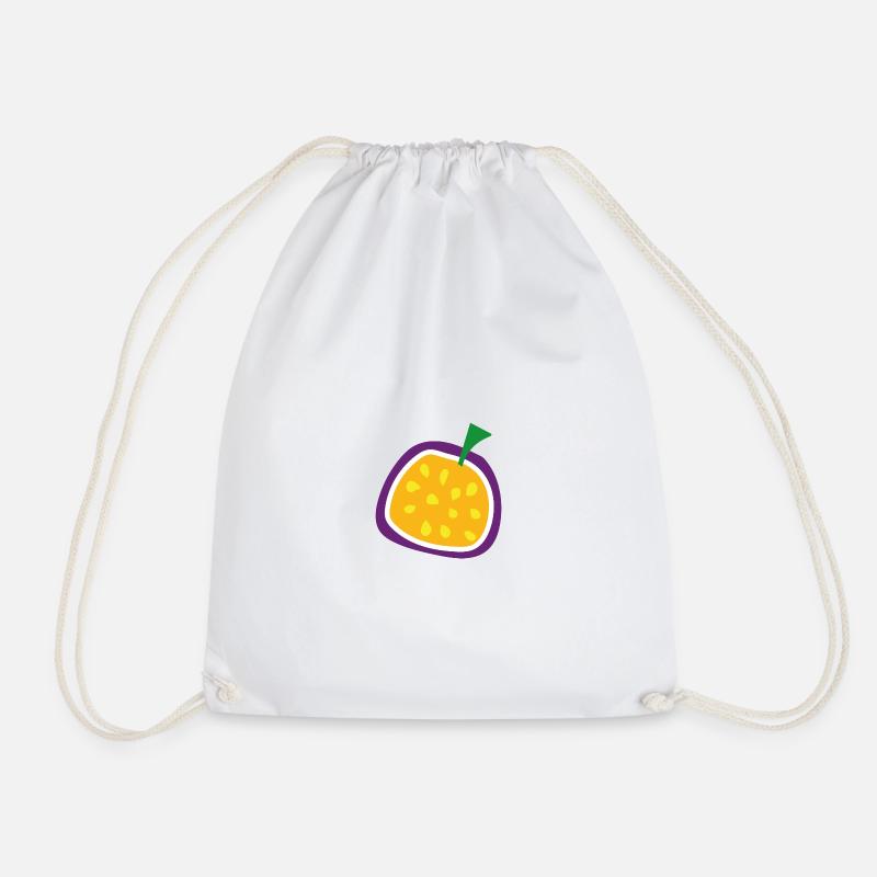 Passion fruit passion fruit - Drawstring Bag - white