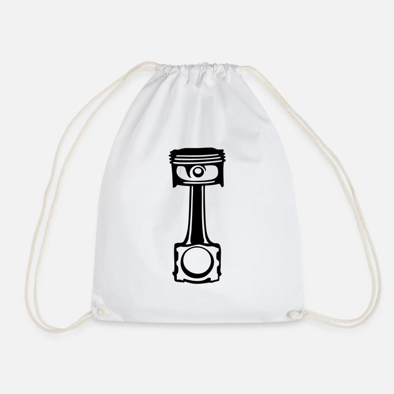 kolben - Turnbeutel - Weiß