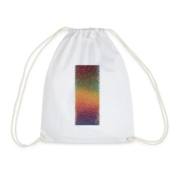 Graphiques en braille - Sac de sport léger - blanc - Devant