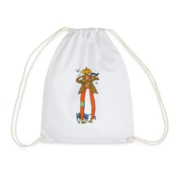 l’homme citrouille - Sac de sport léger - blanc - Devant