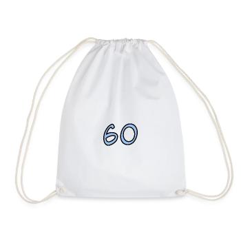 ANNIVERSARY. HAPPY BIRTHDAY. HAPPY BIRTHDAY. - Drawstring Bag - white - Front