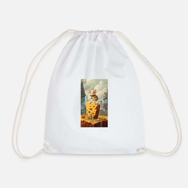 Souris - Sac de sport léger - blanc
