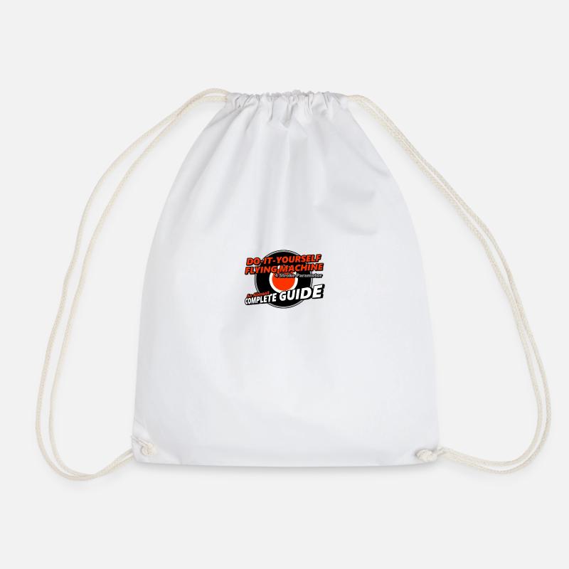 Paramotor DIY Bauanleitung [Eiermotor-Buch] - Turnbeutel - Weiß