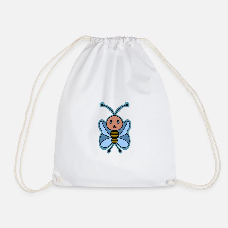 Papillon - Sac de sport léger - blanc