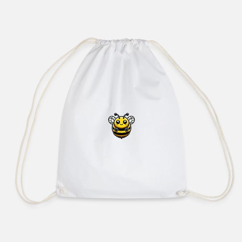 hummel biene - Turnbeutel - Weiß