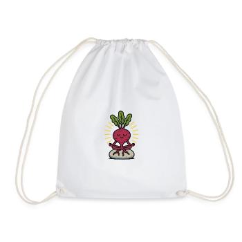 Enraciné dans la paix - Sac de sport léger - blanc - Devant