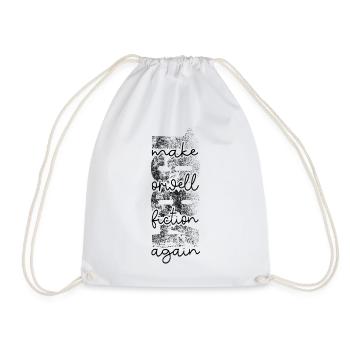 1984 - Faire de la fiction à nouveau Orwell - Sac de sport léger - blanc - Devant
