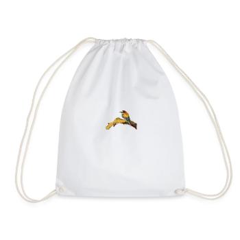 Little bird - Drawstring Bag - white - Front